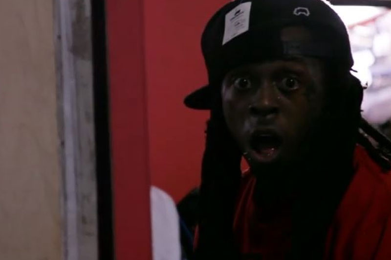 Lil Wayne Visits The 50/50 Skatepark