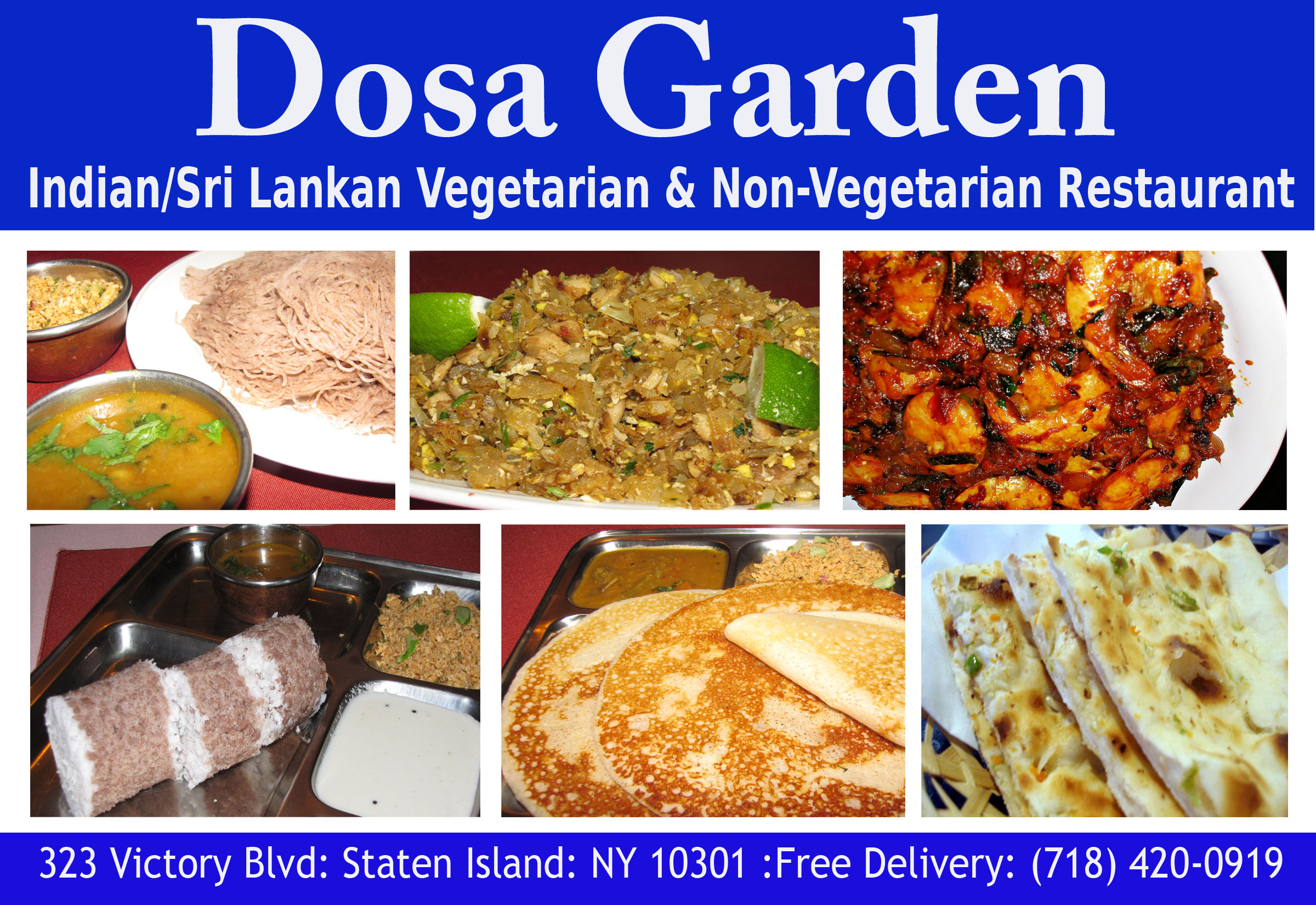 Staten Island’s Dosa Garden: A Huge ‘Dosa’ Flavor