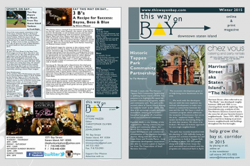 This Way on Bay Print