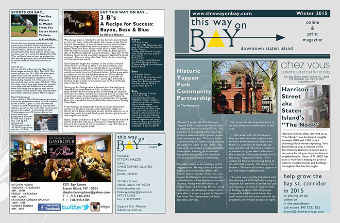 The First Edition of This Way on Bay’s Print Edition Has Arrived