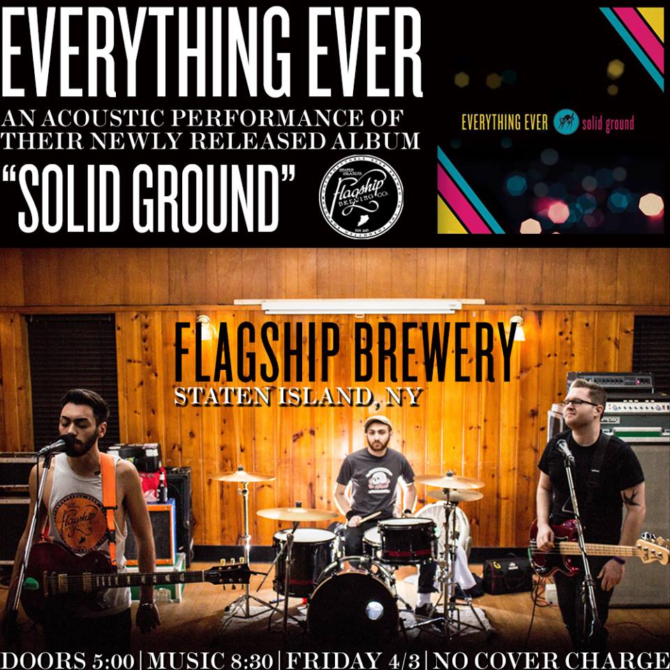 Everything Ever To Perform FREE Acoustic Show At Flagship Brewery Friday