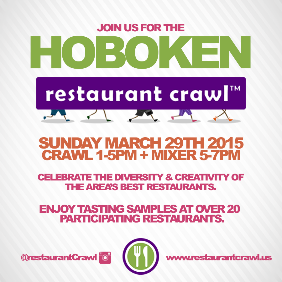 Chez Vous To Sponsor Sunday’s Hoboken Restaurant Crawl