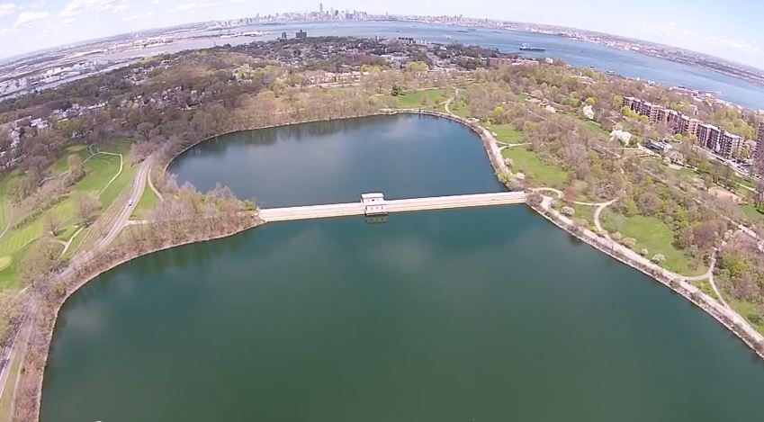 Here’s What Silver Lake Park and The Arthur Kill Ship Graveyard Look Like From A Drone
