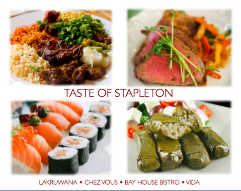 Next Wednesday “Celebrate Stapleton” With “A Taste of Stapleton”