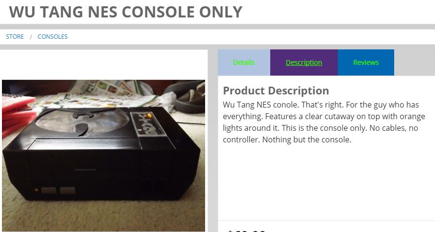 Check Out This Modified Wu Tang NES Console