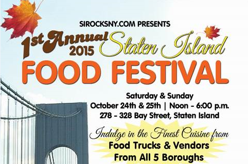 This Weekend: The 1st Annual Staten Island Food Festival
