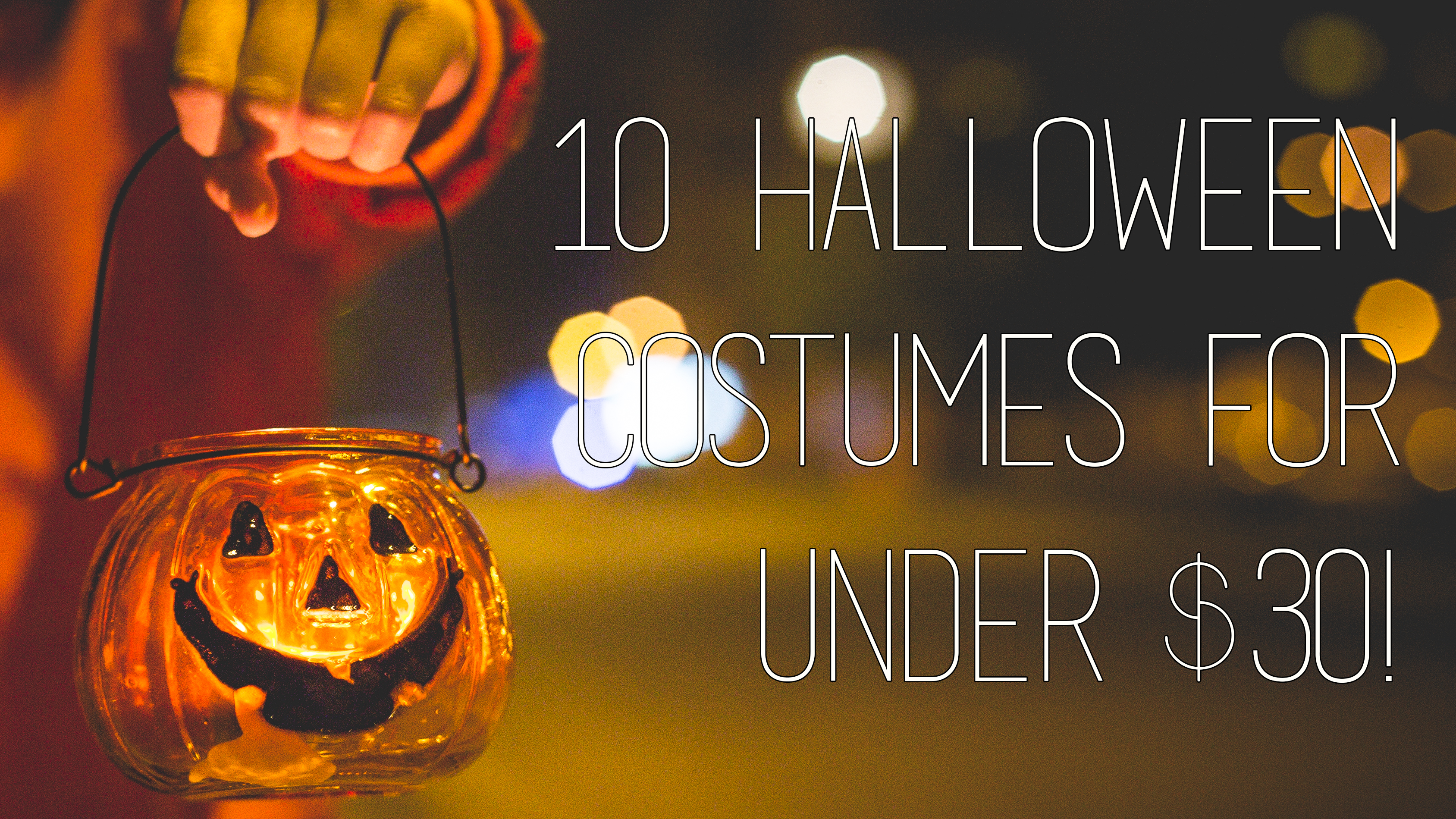10 Halloween Costumes for Under $30!
