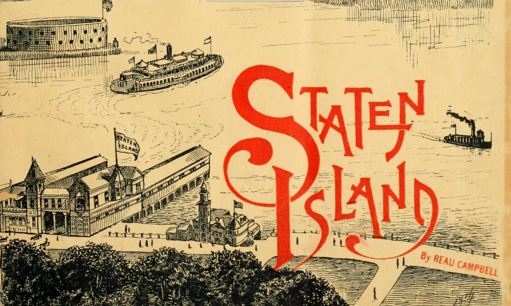 Rides and Rambles on Staten Island is a 1889 Text Highlighting The SI Rail