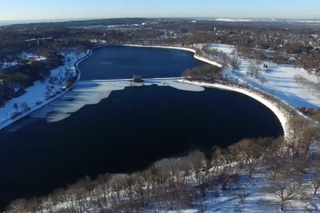 Drone Footage After Winter Storm Jonas