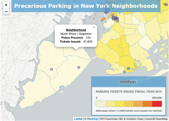 Parking Tickets Staten Island 2015 