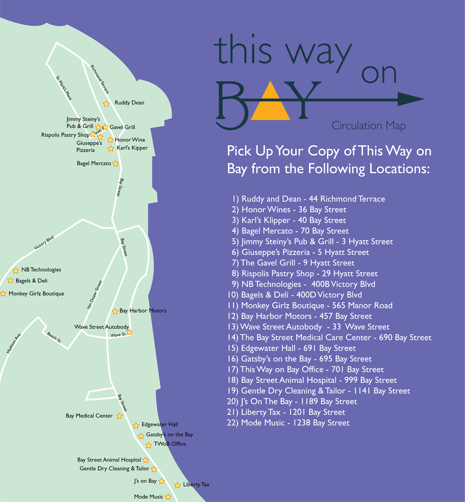 Where To Find The ‘This Way on Bay’ Print Edition On Staten Island