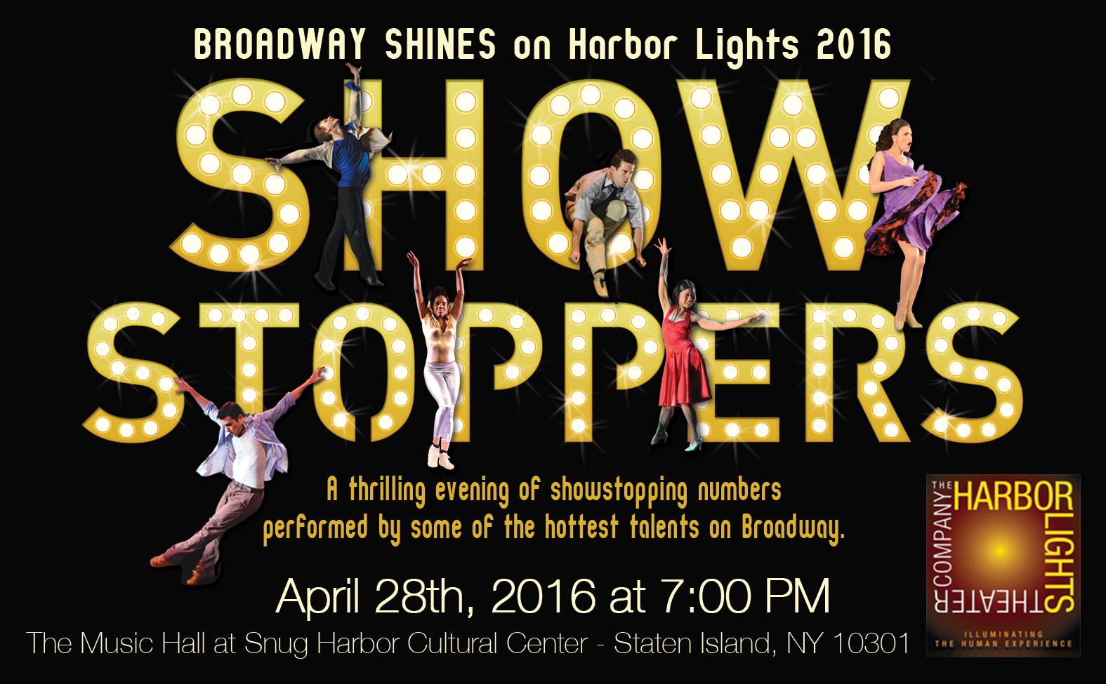 Harbor Lights’ successful ‘Broadway Shines’ event is back April 28th at Snug Harbor’s Music Hall