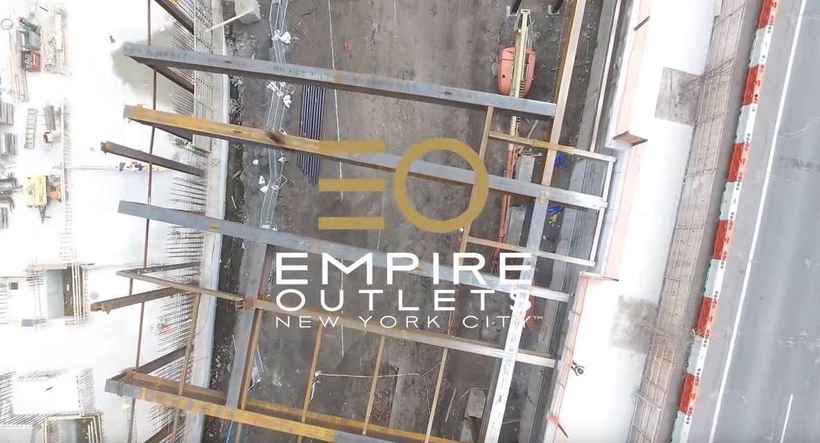 WATCH: Drone Footage Shows The Progress At The Empire Outlets Site In St. George