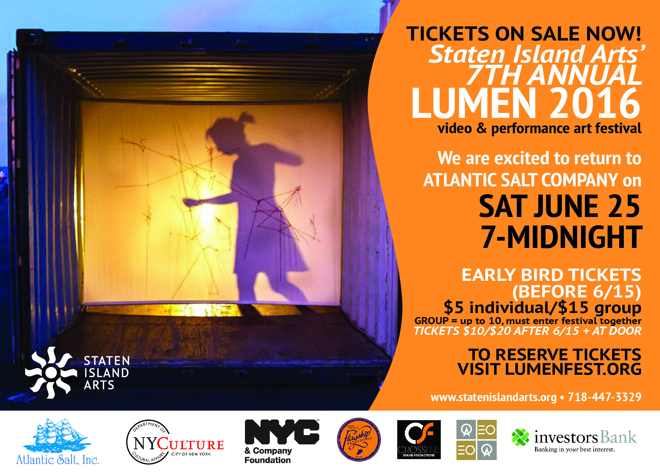 LUMEN 2016 Set to Light Up Atlantic Salt Company This Saturday Night