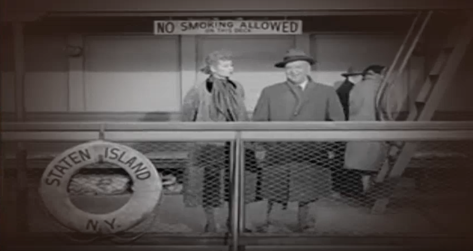 WATCH: Classic “I Love Lucy” Episode Filmed on the Staten Island Ferry