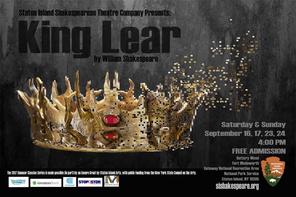 Staten Island Shakespearean Theater Company Presents ‘King Lear’