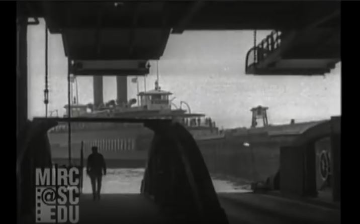 Watch The Staten Island Ferry Dock in 1928